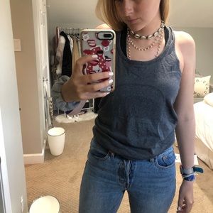 LULULEMON GREY TANK